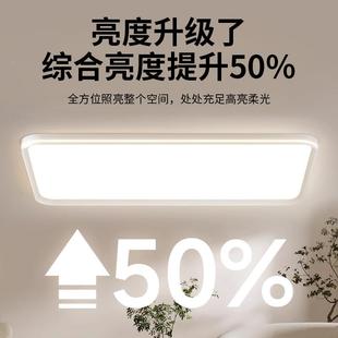 LED卧室灯现吸顶灯代简约台超薄眼普瑞227护智能阳灯房间灯中山灯