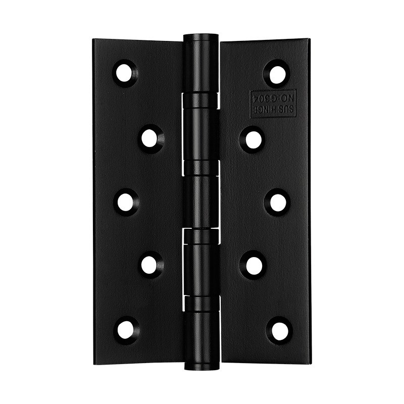 加厚合页黑色5寸不锈钢加宽版大门折C页木门合叶五金配件53.5