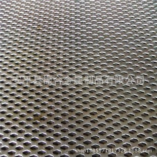 四角孔穿孔板 12mm厚菱P形板 厂家加工 安平菱形孔冲压板