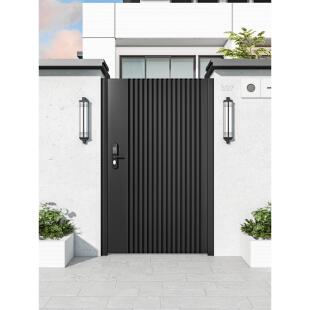 铝合金户外房屋院落门农村自建房屋院落门花园门单门双门