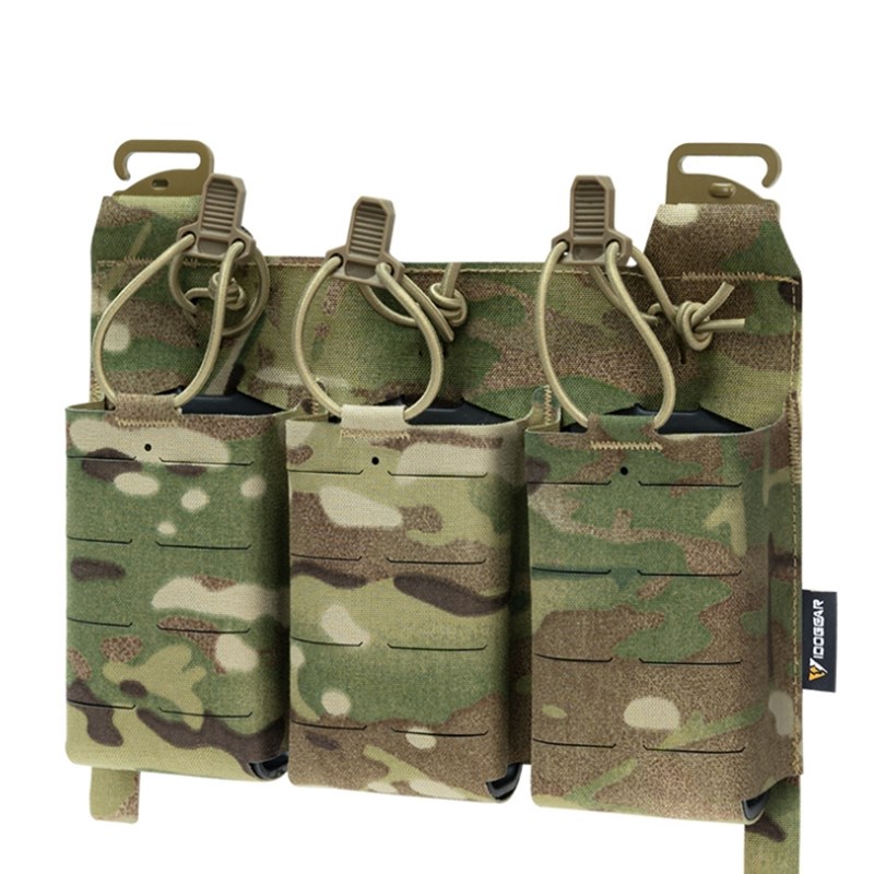 小钢蝎 FCSK战术背心5.56前攻击面板FCPC三联附件包蛋夹袋FERRO款