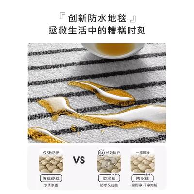 化妆凳地毯衣帽间圆形高级感卧室梳妆台椅子垫卧室镜子前地毯垫