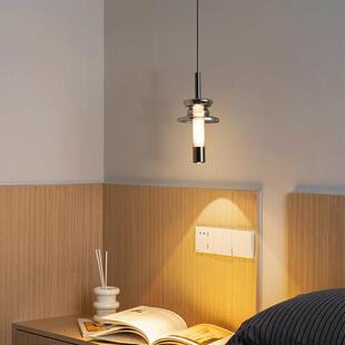 舞韵床头灯吊灯饭厅吧台灯意式极简玄关走道灯卧室可升降吊线 线