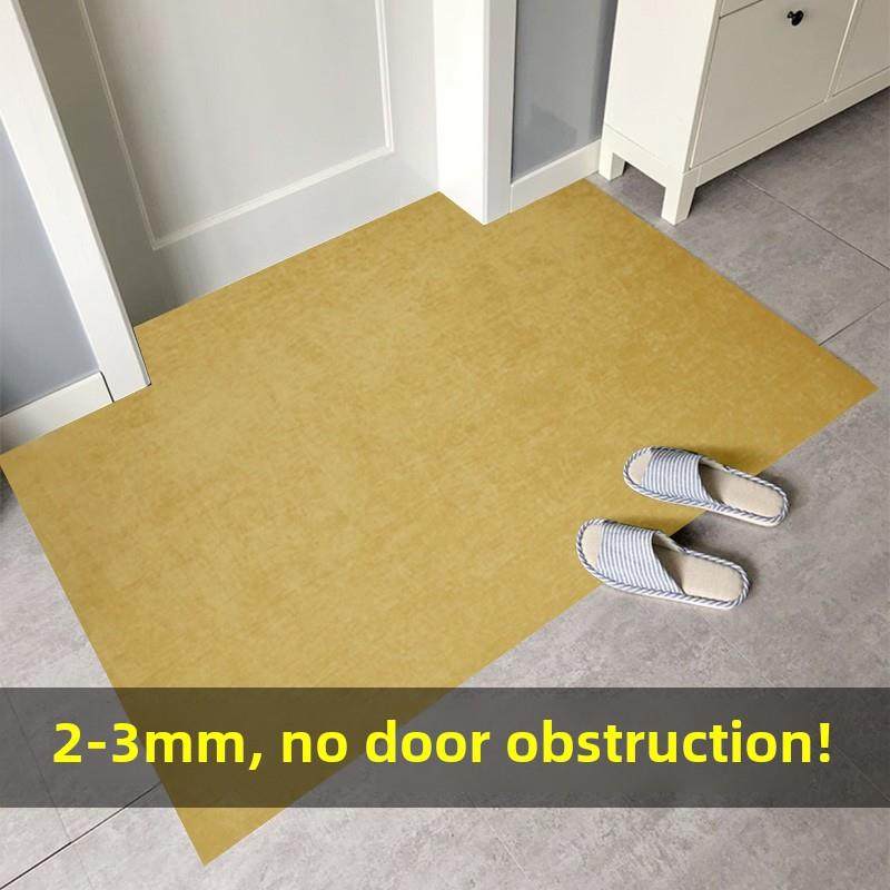 超薄地垫1mm进门地毯入户门高档可裁剪黄色家用门前客厅脚垫门垫