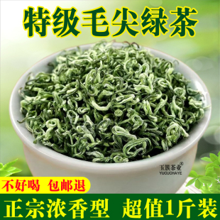 特级毛尖绿茶2025新茶贵州云雾茶叶浓香型耐泡茶叶自己喝袋装500g