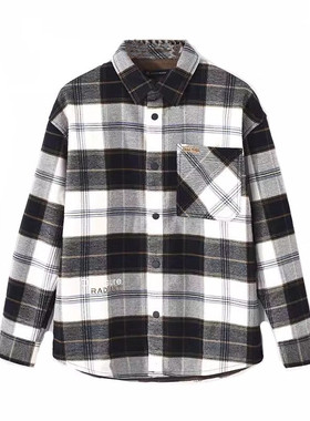 保罗彼得 专柜同款 冬季新款舒适保暖百搭加绒男士衬衫CUDC59440