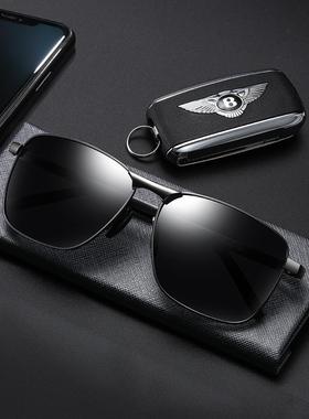 新款男士偏光太阳镜潮眼镜开车专用防紫外线强光司机驾驶钓鱼墨镜