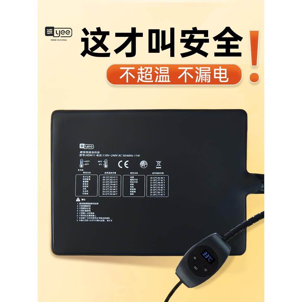 爬行动物宠物加热垫温控乌龟蜥蜴鱼缸角蛙宠物保温壁虎爬行动物繁,宠物/宠物食品及用品,爬宠缸/箱,淘宝优惠券,粉丝福利购,淘宝优惠卷