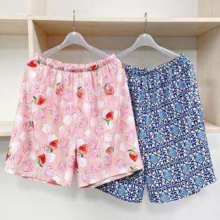 短裤 纯手工定做夏季 宽松大码 家居裤 60支高档佰汇福棉绸男女士睡裤