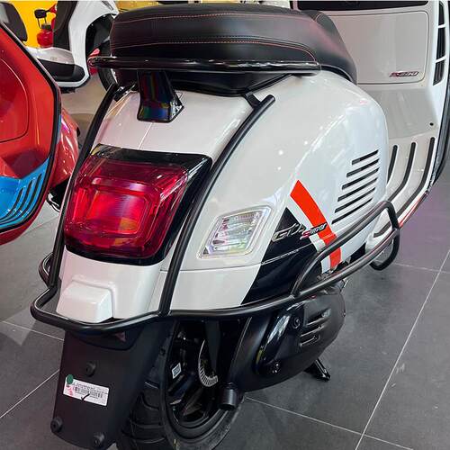 VESPA维斯帕原厂2024 25款GTV GTS300车型机车前后护杠货架改装