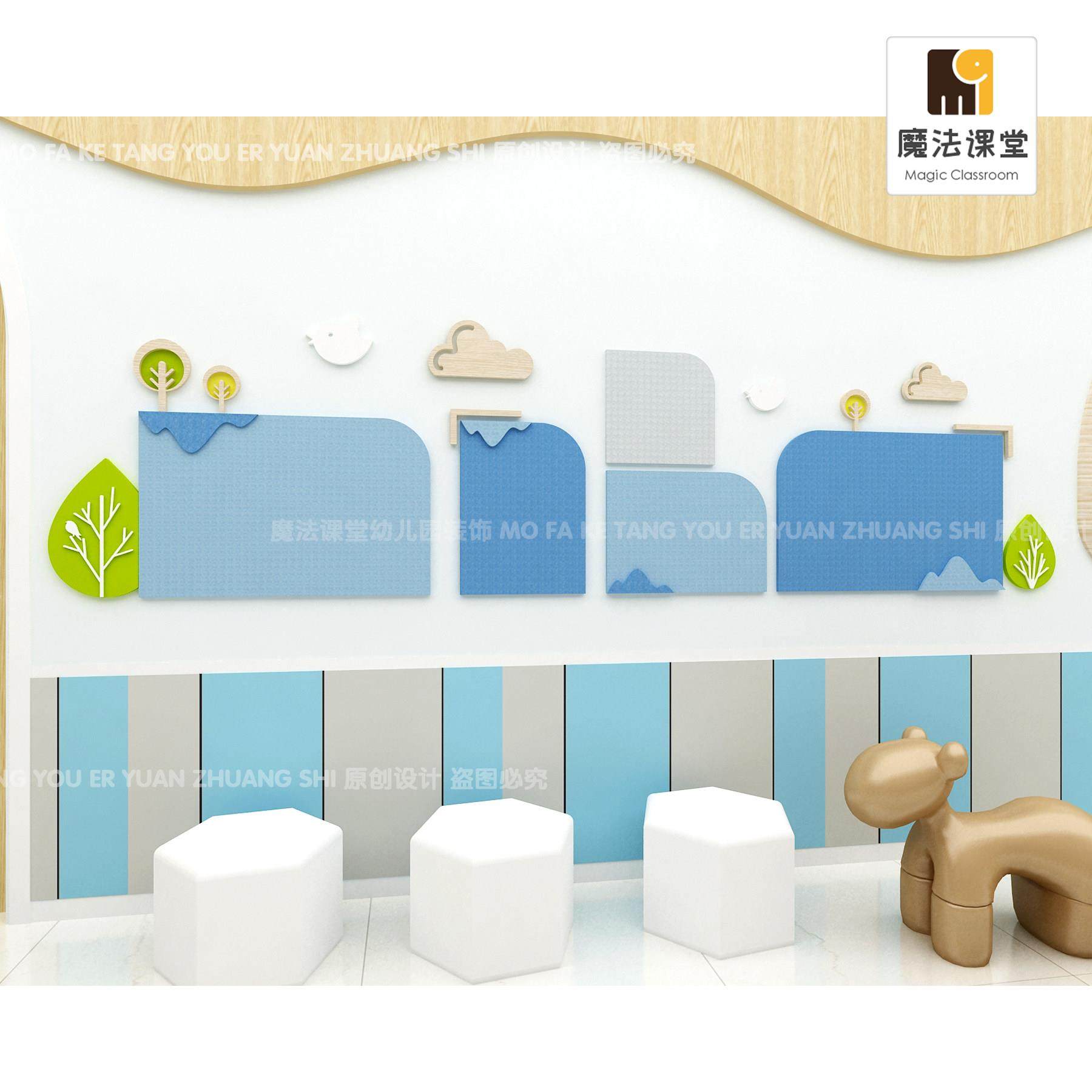 幼儿园主题墙照片墙留言板组合免打孔毛毡墙面装饰展示板环创,家居饰品,软装墙贴,淘宝优惠券,粉丝福利购,淘宝优惠卷