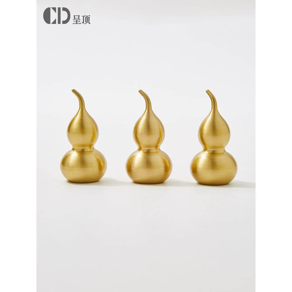 葫芦拉手个性创意黄铜中式厨房抽屉衣柜门金色五金轻奢单孔门把手,基础建材,小拉手,淘宝优惠券,粉丝福利购,淘宝优惠卷