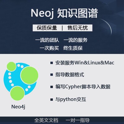neo4j知识图谱代做数据库推荐系统问答系统python交互数据处理