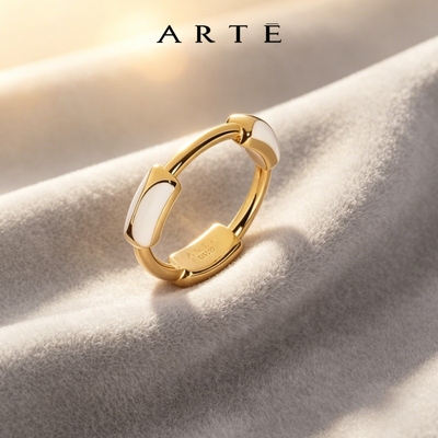 ARTEOGL系列925银搪瓷戒指