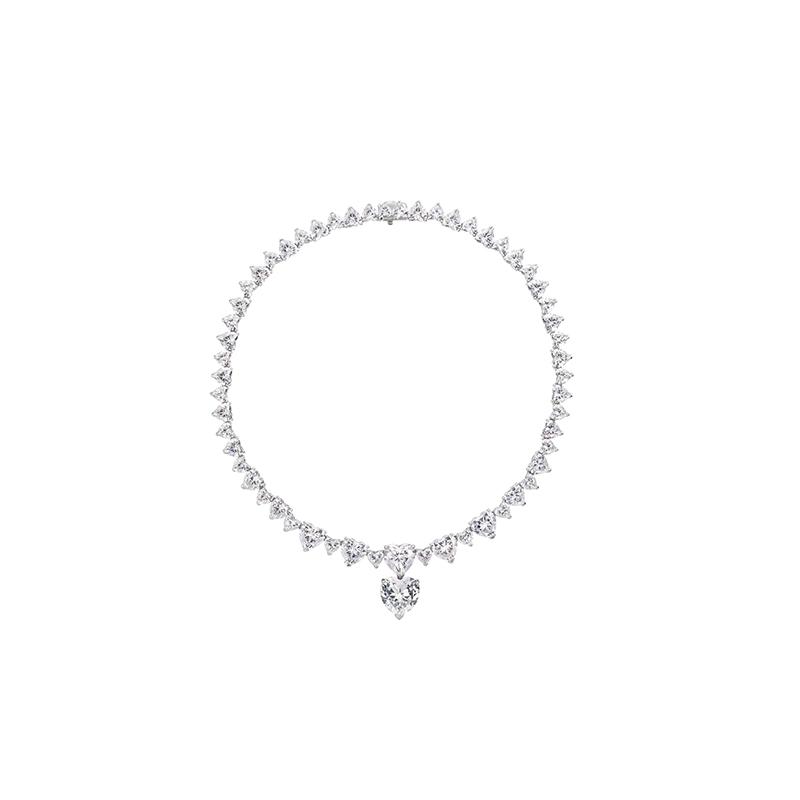 ARTE/艾尔蒂心形锆石项链