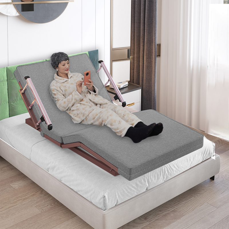 家用电动起身起床辅助器瘫痪病人老人卧床护理多功能靠背升降床垫