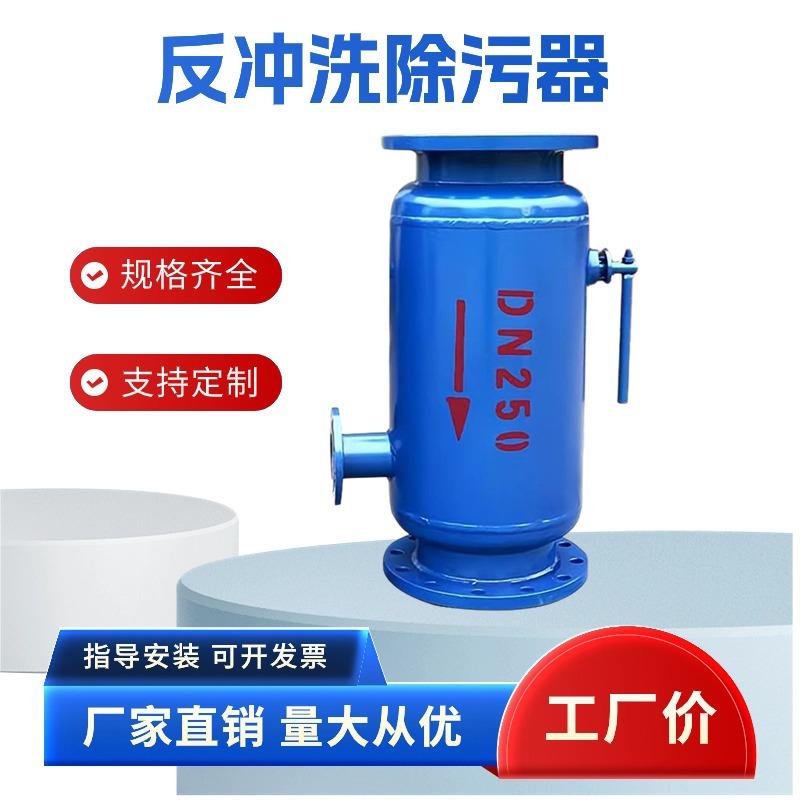 DN200全自动反冲洗除污器 ZPG立式卧式角通直通304过滤器