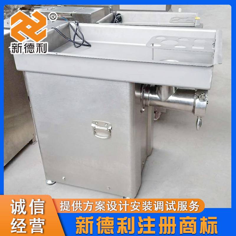 定制商用中小型猪皮立式绞肉机不锈钢海带单绞机食堂辣椒绞碎机器