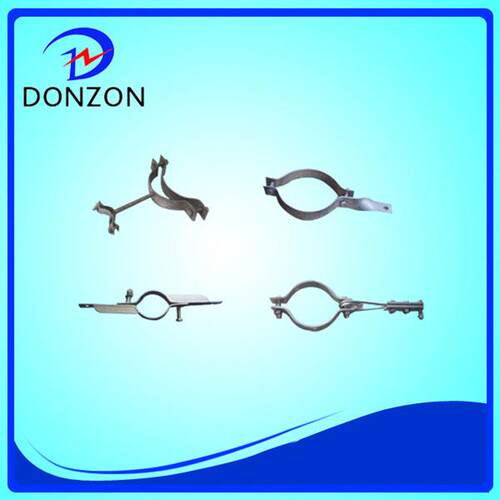 DONZON/东众生产：通信线路铁件，50X7XD164双吊线抱箍