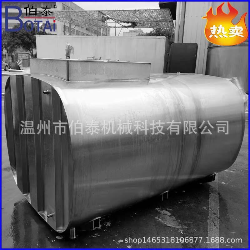 食品级车载储水罐 方形储罐 椭圆形储罐 波浪形封头耐用 不会变形