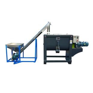 混合机 双螺带卧式 大连干粉水泥生产用搅拌机配自动上料机 干粉