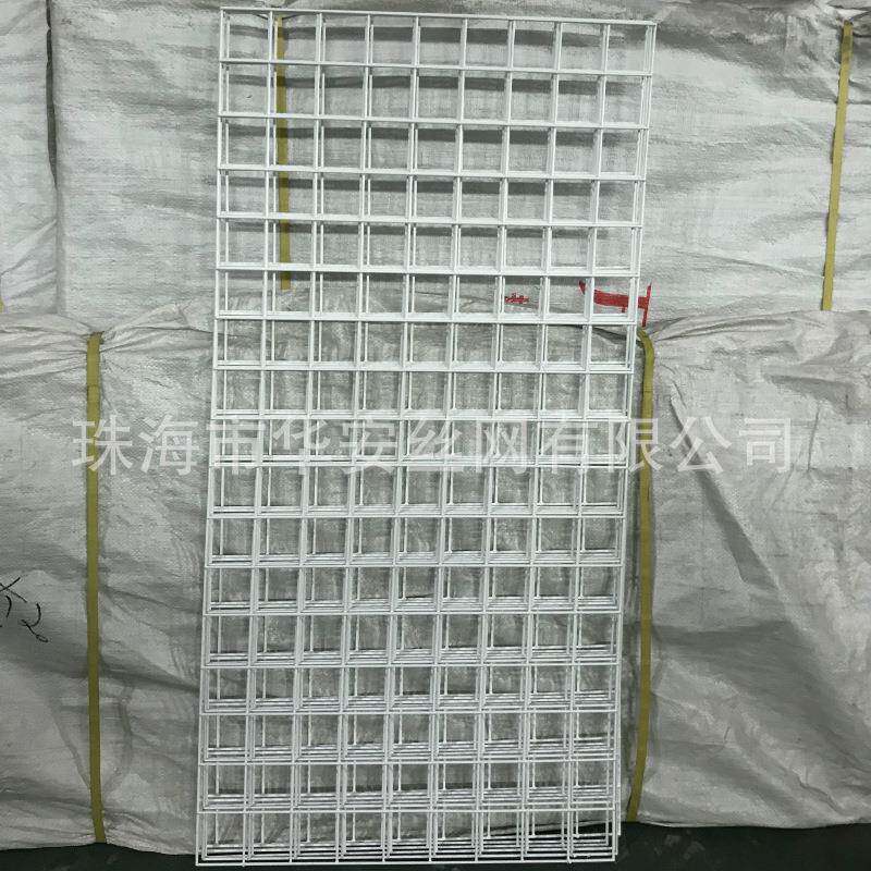 网片网格铁网白色幼儿园环创照片墙超市网货架铁丝格子挂网置物架