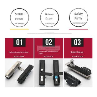 Ms840连杆锁Ggd高低压配电柜天地连杆锁Ms840- 1p悬挂控制柜锁