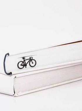 乌克兰Dmitriy高端精美自行车文学金属简单书签文化创意灵感创意