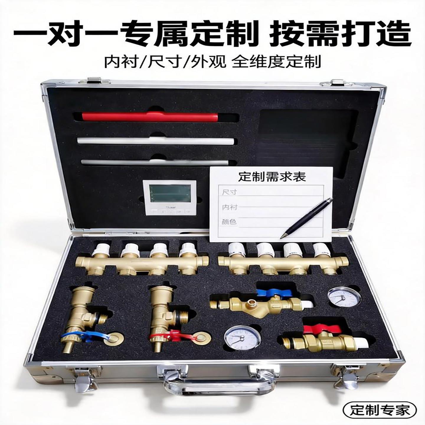 铝合金工具箱门窗箱收纳箱可定制五金工具箱航空箱维修箱配件箱