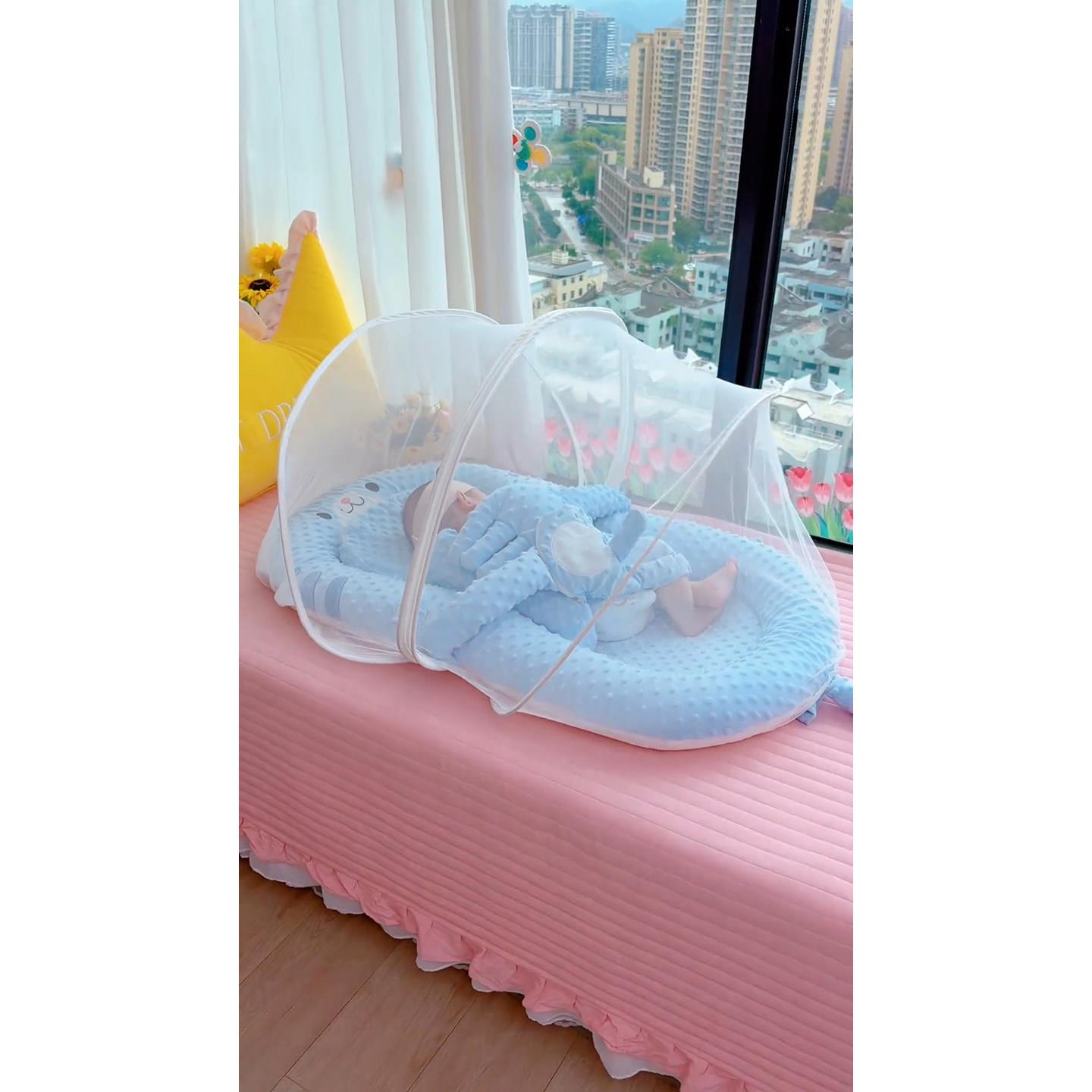 婴儿床中床套装新生儿仿生睡床可移动网红款宝宝防压便携式床中床