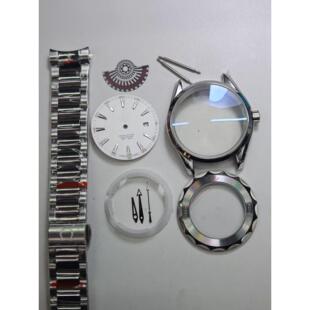 手表配件海马150精钢套壳适合8215、8200、2813、ST16、8205机芯