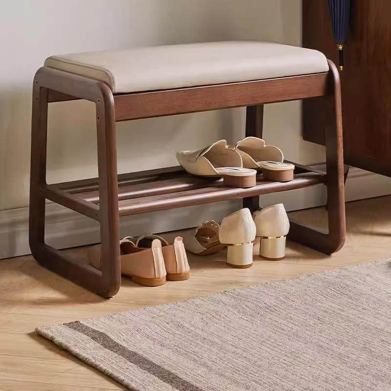 全实木换鞋凳客厅家用门口进门凳入户凳软包坐垫穿鞋凳子鞋柜一体,住宅家具,换鞋凳,淘宝优惠券,粉丝福利购,淘宝优惠卷