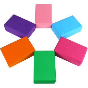 瑜伽砖泡沫砖 EVA高密度小砖头压腿软开儿童女跳舞蹈练功辅助工具