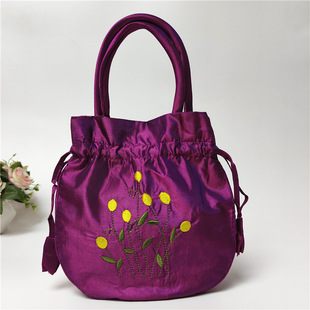 新款刺绣汉服包古风女包手提国风汉元素小包手机零钱包成品绣花