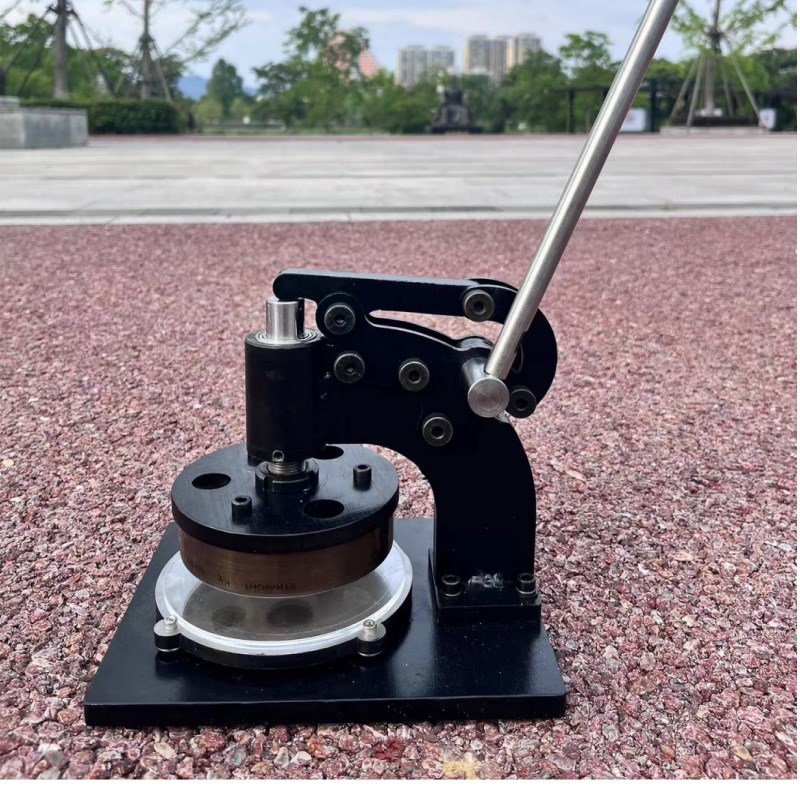 手压式圆盘纸张纺织面料纸张克重仪取样器刻盘面料纸板取样机