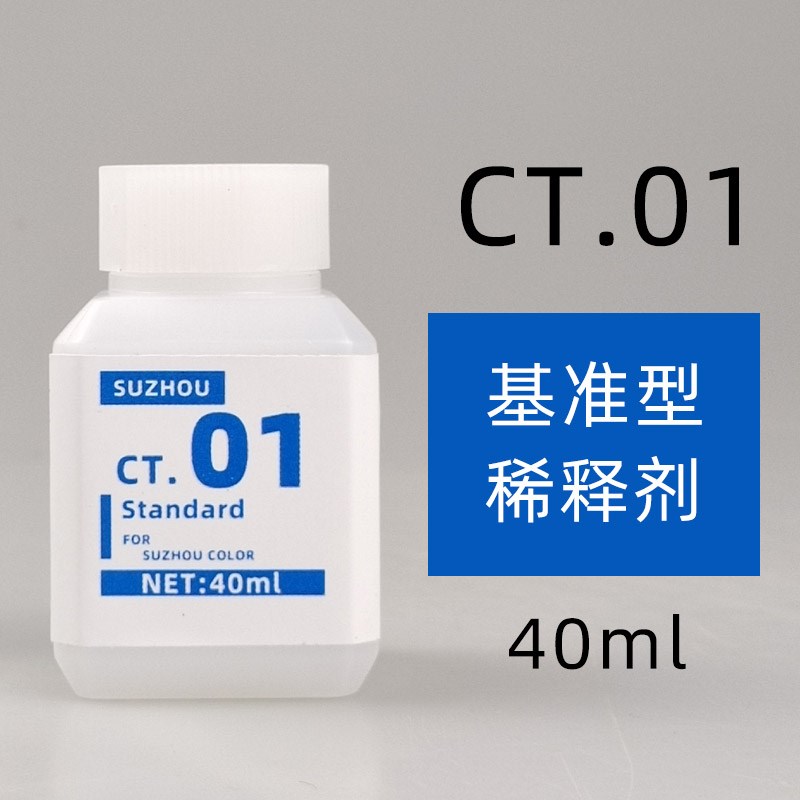 模型油漆稀释剂 CT01-05 油性金属色稀释液洗笔液除漆脱漆液