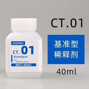 模型油漆稀释剂 油性金属色稀释液洗笔液除漆脱漆液 CT01