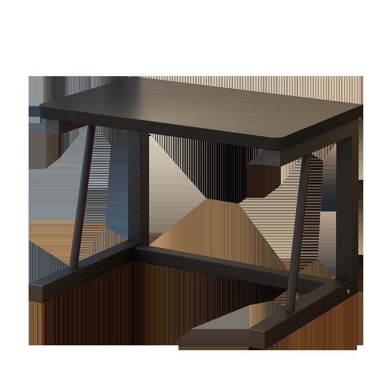 打印机置物架子办公室桌面上放针式复印机多功能双层家用收纳支架