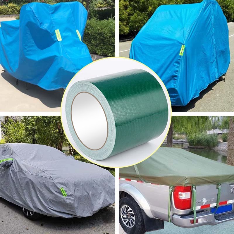 雨篷车篷修补专用胶带篷布修补专用胶带防晒防水补漏强力高粘度绿