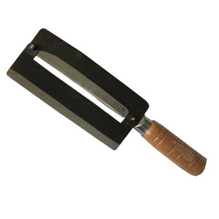 左手特大号商用碳钢甘蔗刀左撇子刨皮刀削皮凤梨去皮刨蔗刀菠萝刀