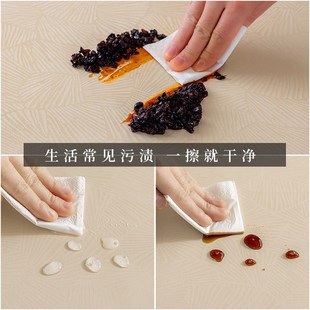 酒店饭店圆桌转盘套 圆桌布防水防油防烫免洗家用桌罩餐桌布新中式