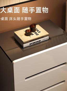 床新头柜简约现代卧室家用小型意极简出租C207-GZH柜房用202式5款