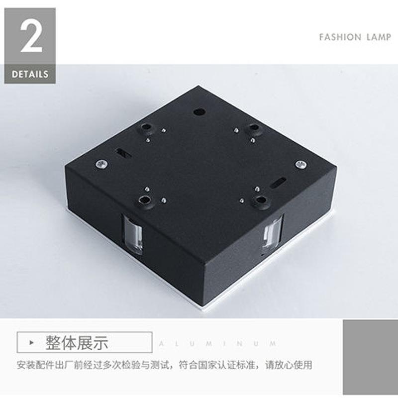 LED十字阳光效壁灯过道台装饰客灯室内床头ZC131背景灯现代厅简约