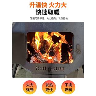 柴火暖炉天冬柴室内煤两用炉子农村家用炉取灶无烟煤炭木tlznsd%y