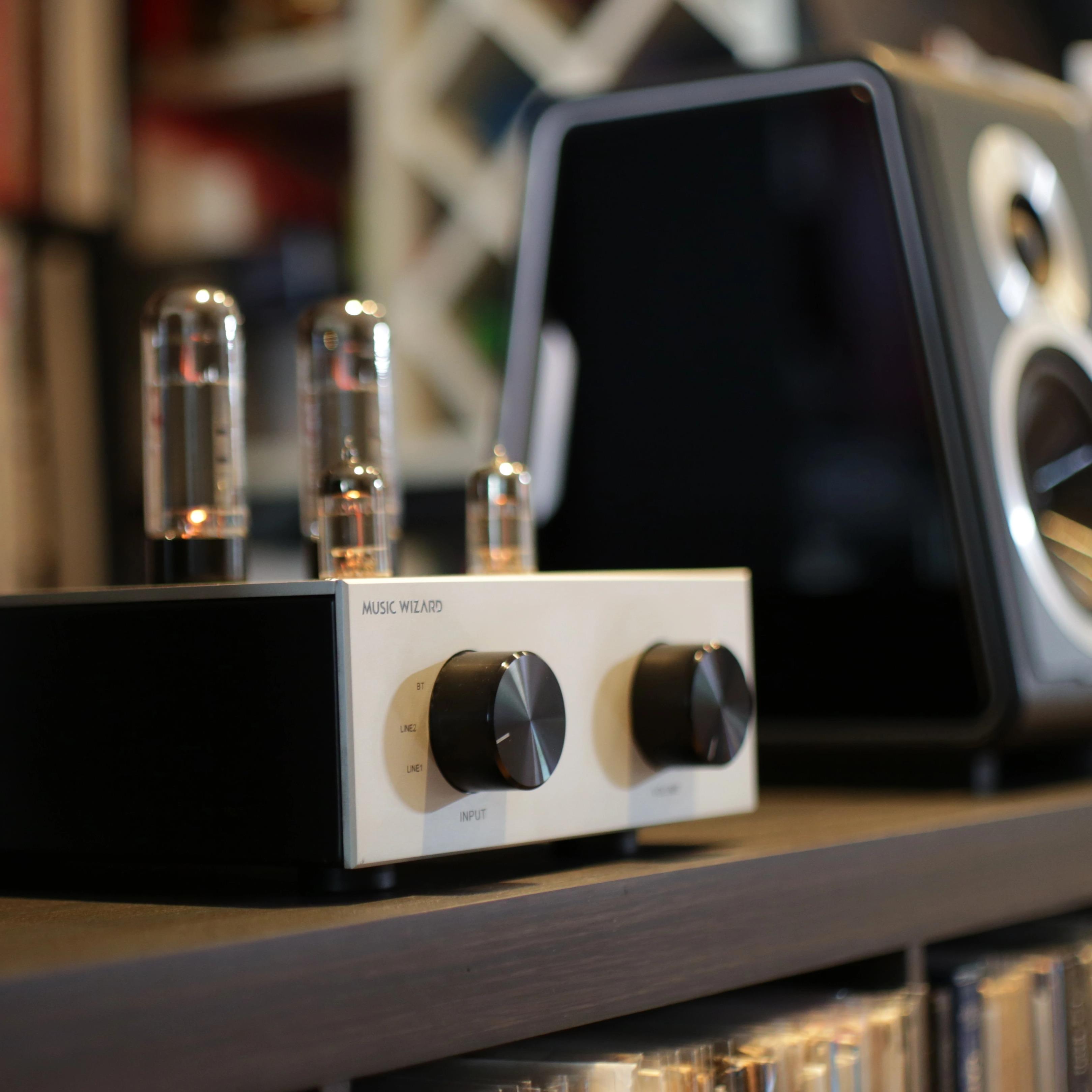 音乐精灵VP1蓝牙功放耳放EL34胆机HIFI发烧电子管家庭影音耳机