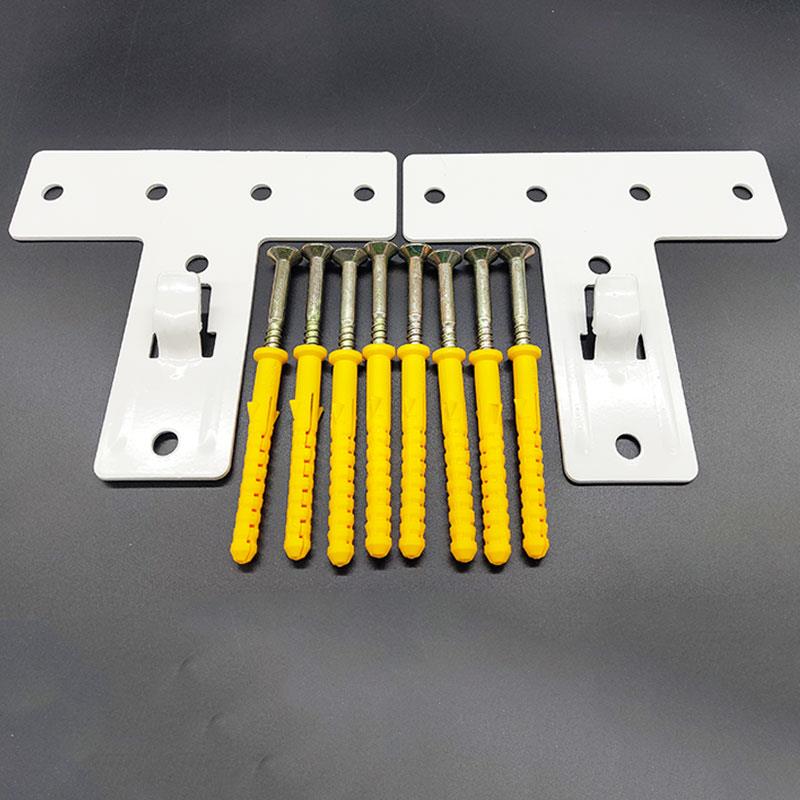 电热水器T型挂板空心墙使用挂钩加厚钢板喷涂加厚通用热水器挂架