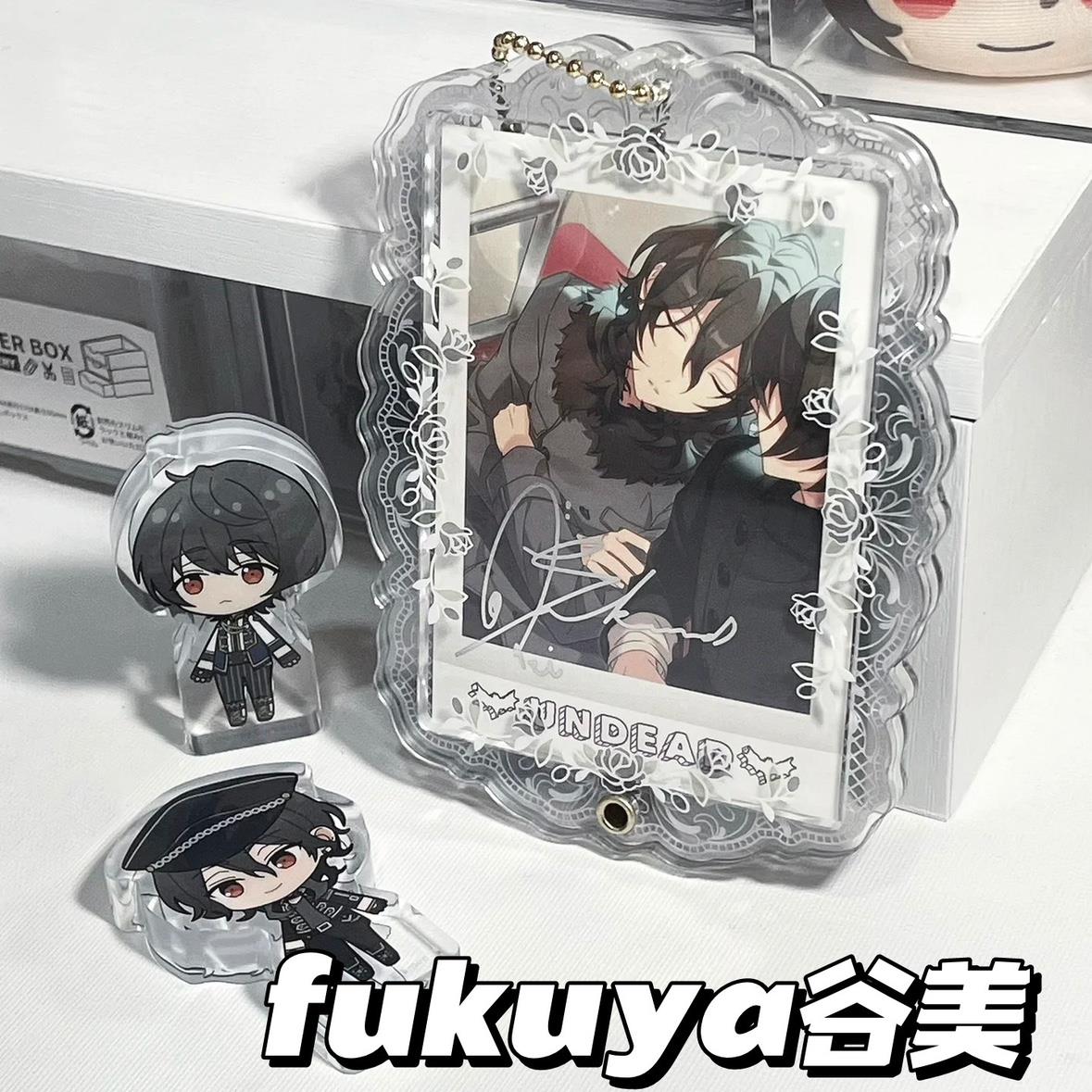 Fukuya同款蕾丝花边亚克力谷美展示架高颜值拍立得小卡收纳相框