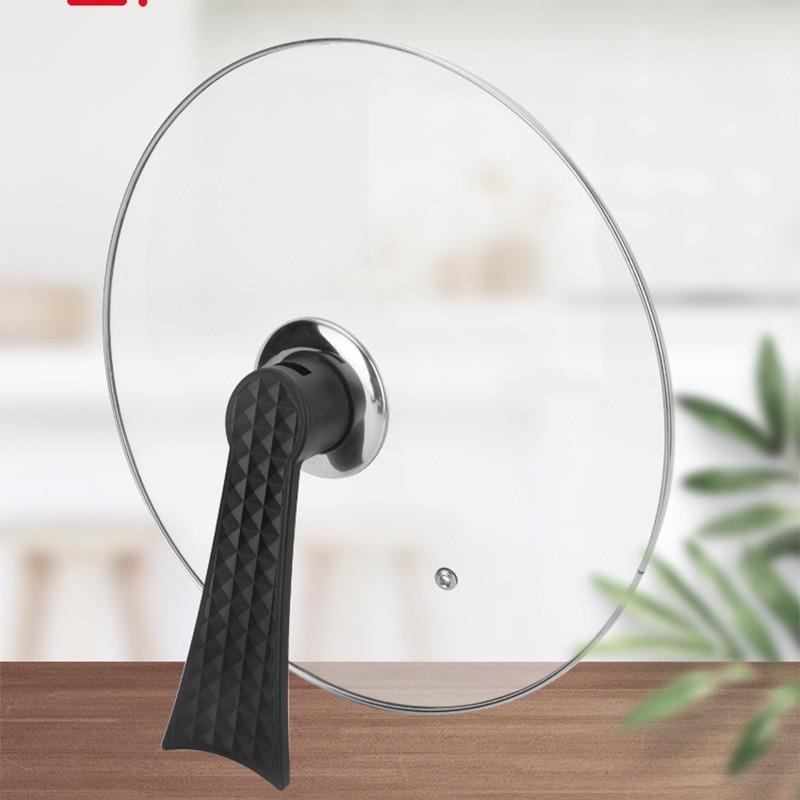 透气锅盖把手抓手通用玻璃锅盖防烫手柄耐高温炒锅提手大孔3-4CM
