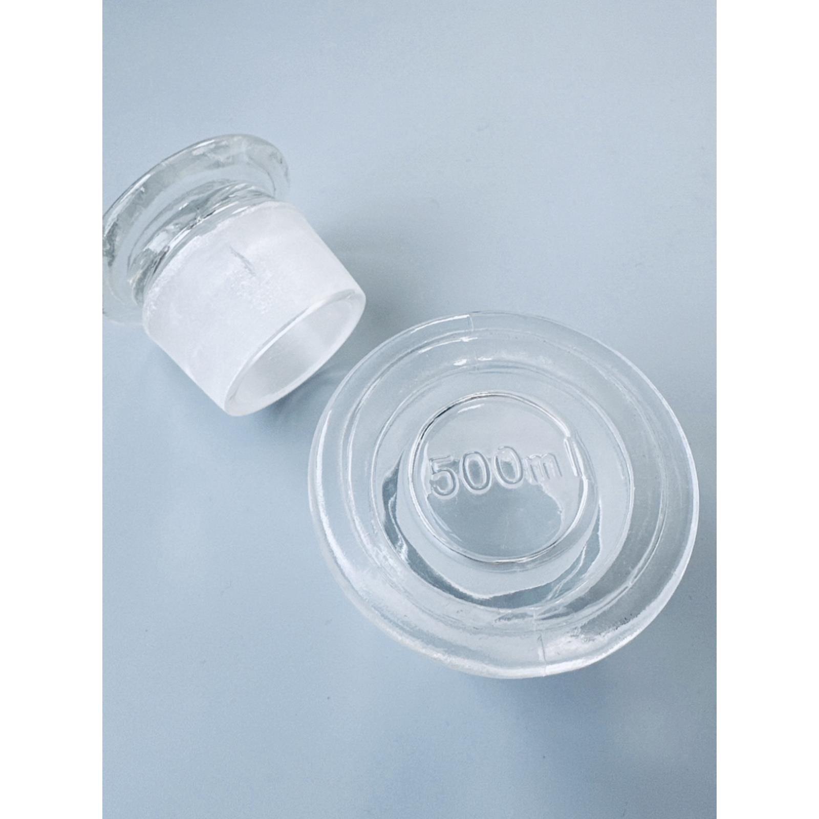 玻璃瓶塞子通用磨砂瓶盖子广口瓶盖子密封盖玻璃瓶盖广口大口橡胶