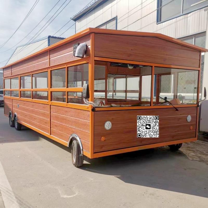 电动小吃车多功能餐车厂家四轮早餐车快餐车油炸车百货夜市摆摊车